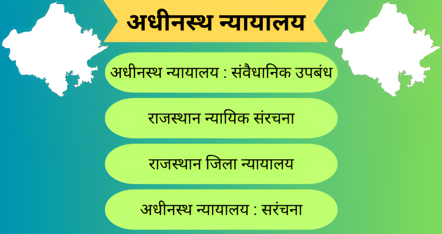 अधीनस्थ न्यायालय